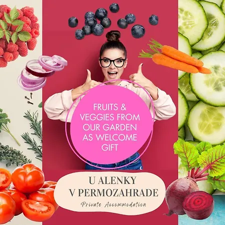 Nyaraló U Alenky Na Zahrade